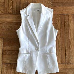Bebe Sleeveless Blazer Jacket for Women XS